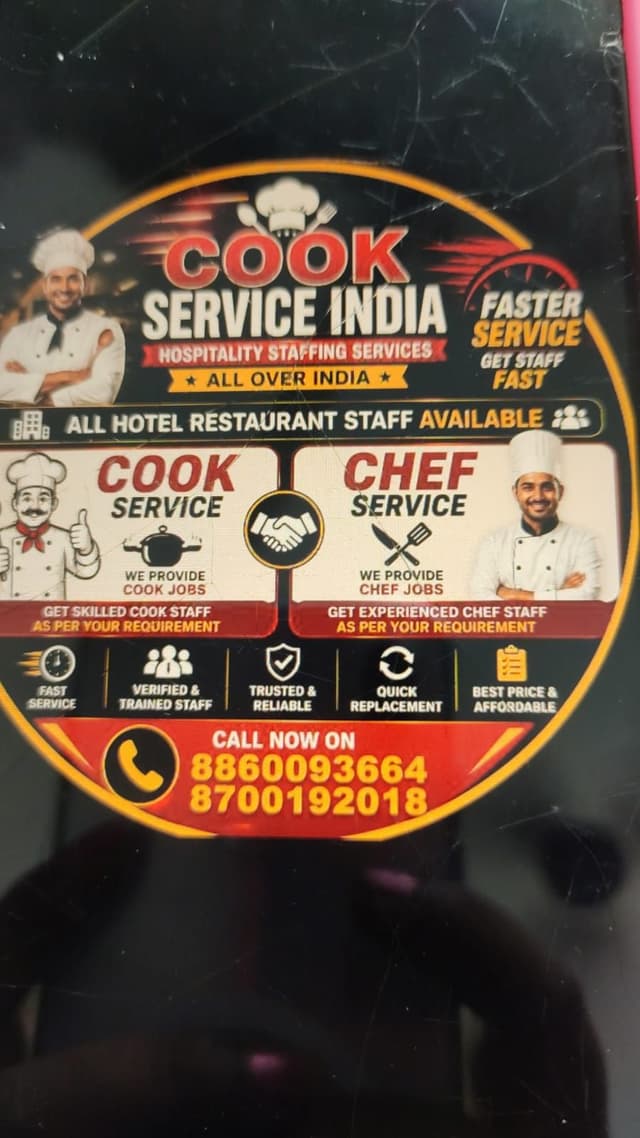 COOK SERVICE INDIA