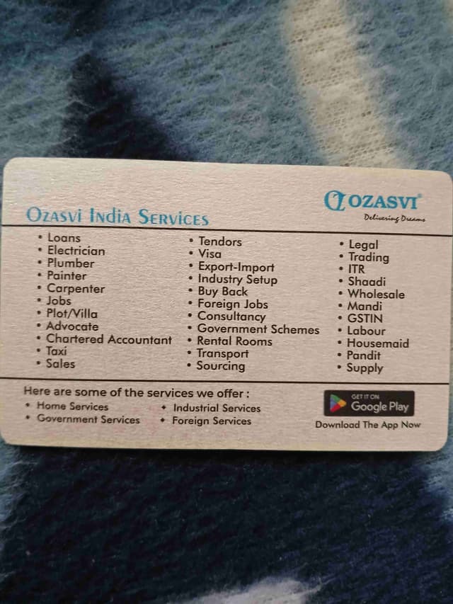 We provide all services and connect customer and vendor